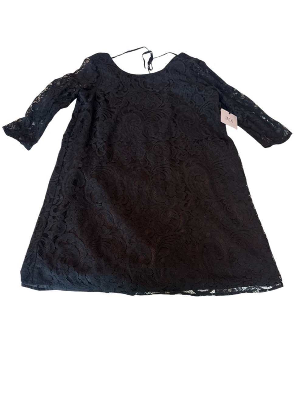 Jack by BB Dakota Black Lace Shift Dress